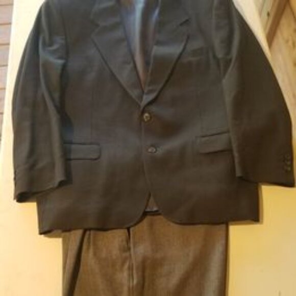 Hyde Park for Moores Mens 42 S blazer jacket and LL Bean Pant Suit - Picture 3 of 10